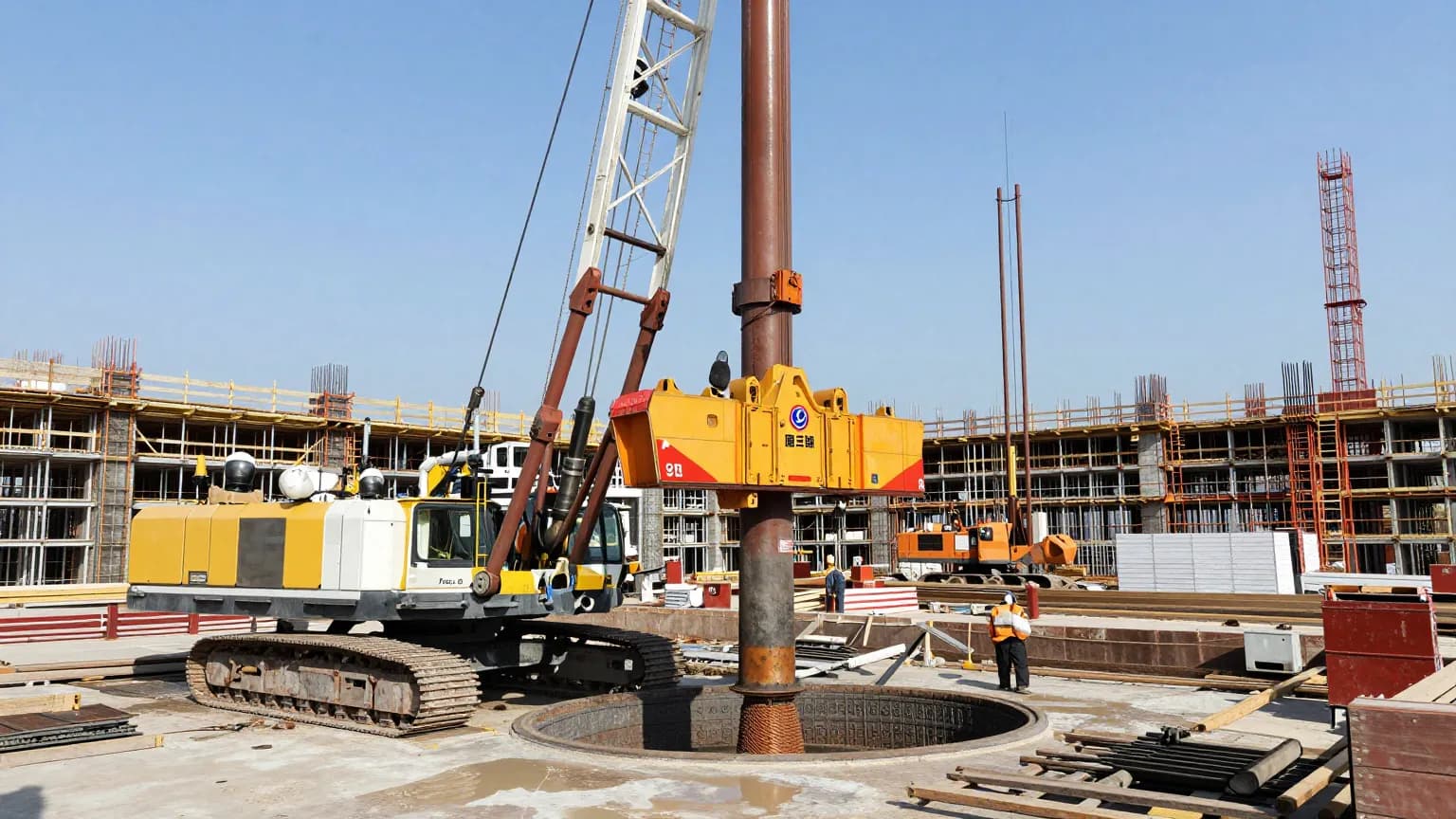 Deep Foundation Piling